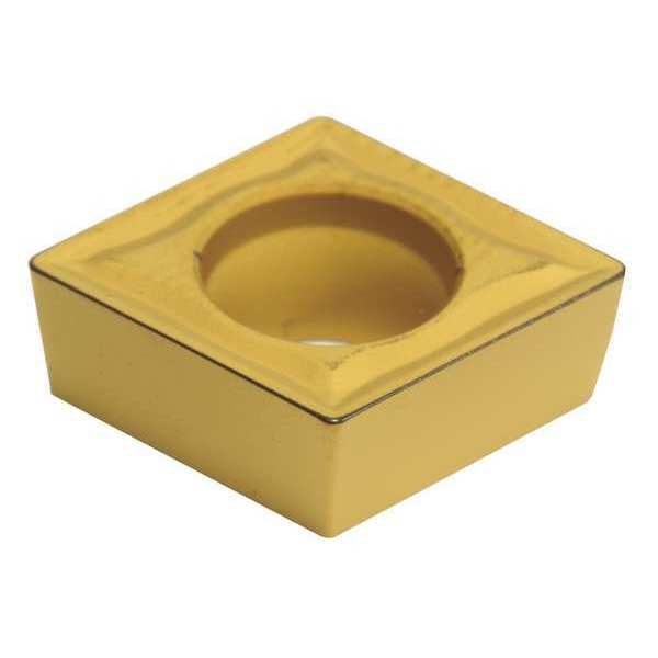 Diamond Turning Insert, Diamond, 3/8 in, CCMT, 80  Degrees, 1/32 in, Carbide