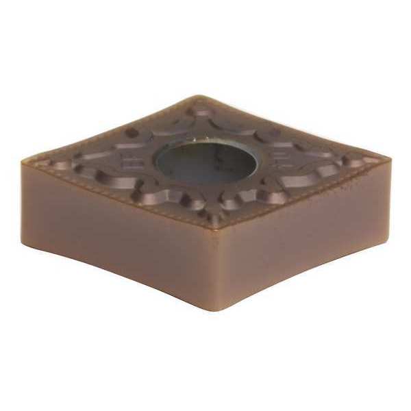 Diamond Turning Insert, Diamond, 1/2 in, CNMG, 80  Degrees, 1/64 in, Carbide