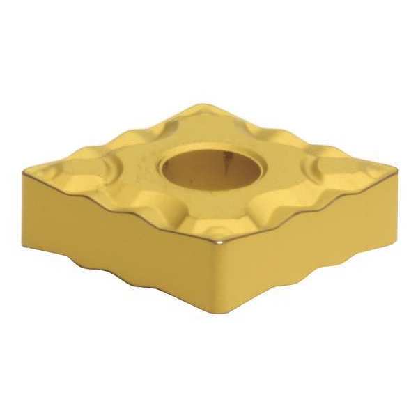 Diamond Turning Insert, Diamond, 1/2 in, CNMG, 80  Degrees, 3/64 in, Carbide