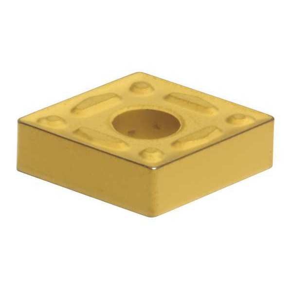 Diamond Turning Insert, Diamond, 1/2 in, CNMG, 80  Degrees, 1/64 in, Carbide