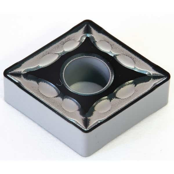 Diamond Turning Insert, Diamond, 1/2 in, CNMG, 80  Degrees, 1/32 in, Carbide