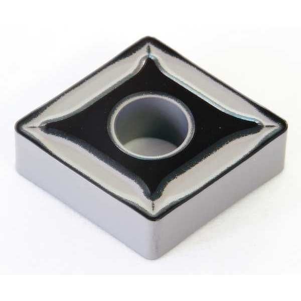Diamond Turning Insert, Diamond, 1/2 in, CNMG, 80  Degrees, 1/16 in, Carbide