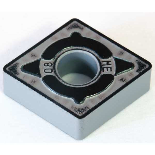 Diamond Turning Insert, Diamond, 5/8 in, CNMG, 80  Degrees, 1/32 in, Carbide