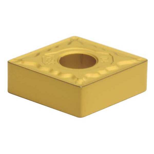 Diamond Turning Insert, Diamond, 1/2 in, CNMG, 80  Degrees, 1/32 in, Carbide