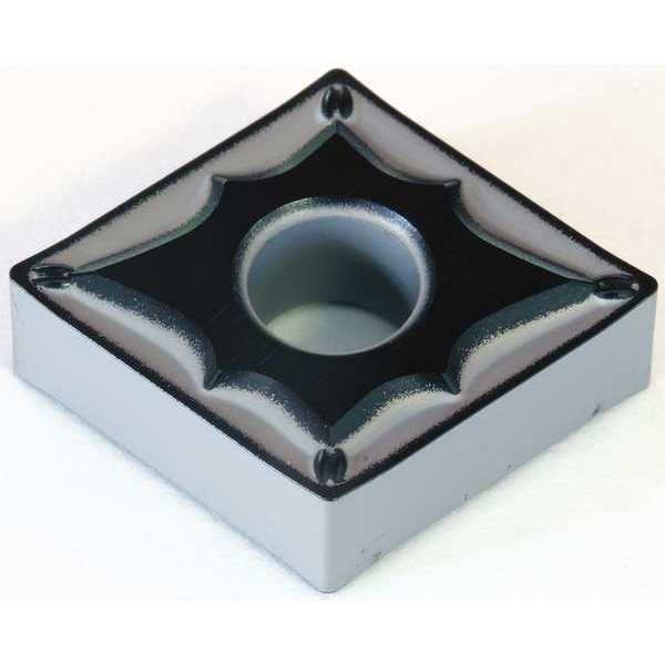 Diamond Turning Insert, Diamond, 1/2 in, CNMG, 80  Degrees, 1/32 in, Carbide