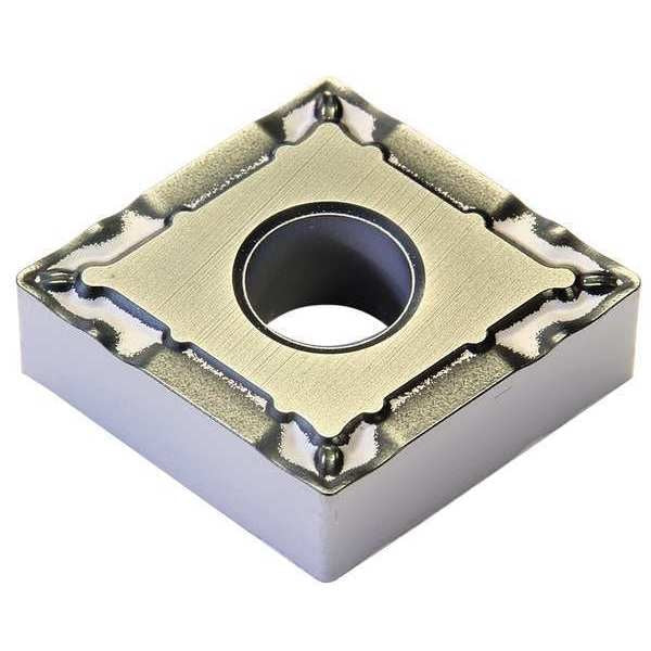 Diamond Turning Insert, Diamond, 1/2 in, CNMG, 80  Degrees, 1/32 in, Carbide