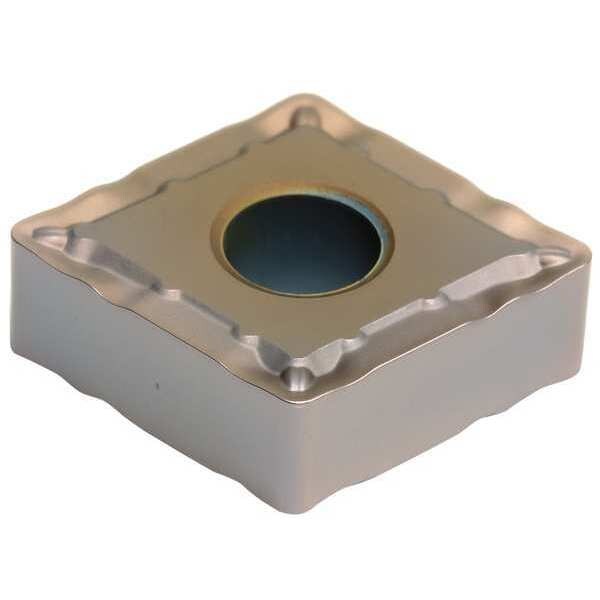 Diamond Turning Insert, Diamond, 1/2 in, CNMG, 80  Degrees, 1/32 in, Cermet