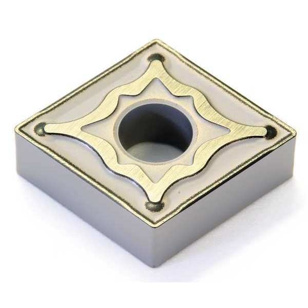 Diamond Turning Insert, Diamond, 3/4 in, CNMG, 80  Degrees, 3/64 in, Carbide