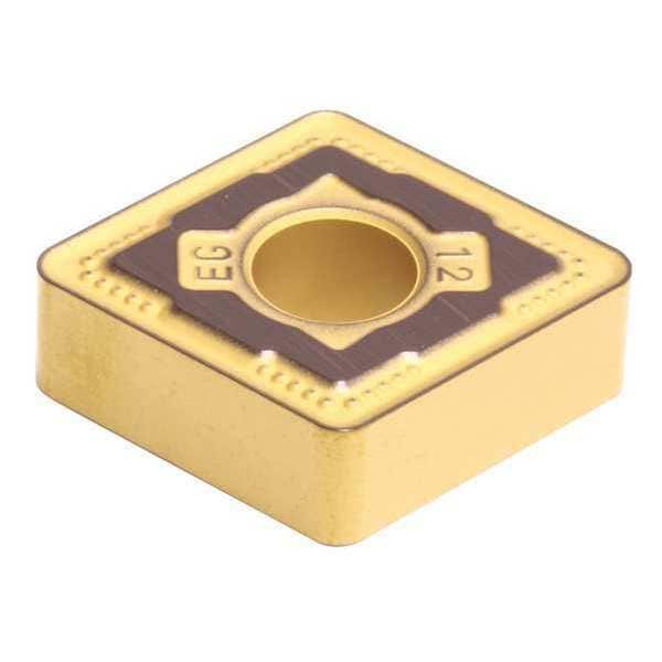 Turning Insert, Diamond, 0.625 in., CNMG, 3/64 in, Carbide