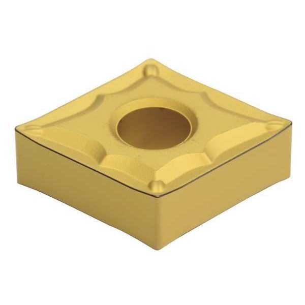 Diamond Turning Insert, Diamond, 1/2 in, CNMG, 80  Degrees, 3/64 in, Carbide