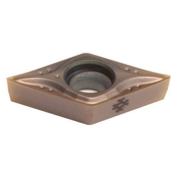 Diamond Turning Insert, Diamond, 3/8 in, DCGT, 55  Degrees, 0.0039 in, Carbide