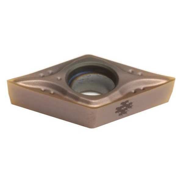 Diamond Turning Insert, Diamond, 3/8 in, DCGT, 55  Degrees, 1/32 in, Carbide