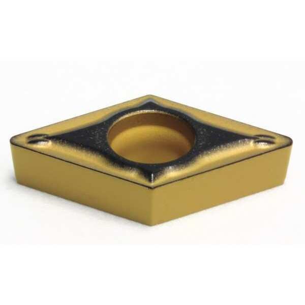 Diamond Turning Insert, Diamond, 1/4 in, DCGT, 55  Degrees, 0.0079 in, Cermet