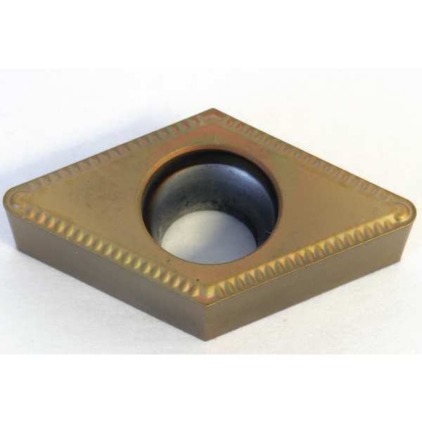 Diamond Turning Insert, Diamond, 3/8 in, DCMT, 55  Degrees, 1/32 in, Cermet