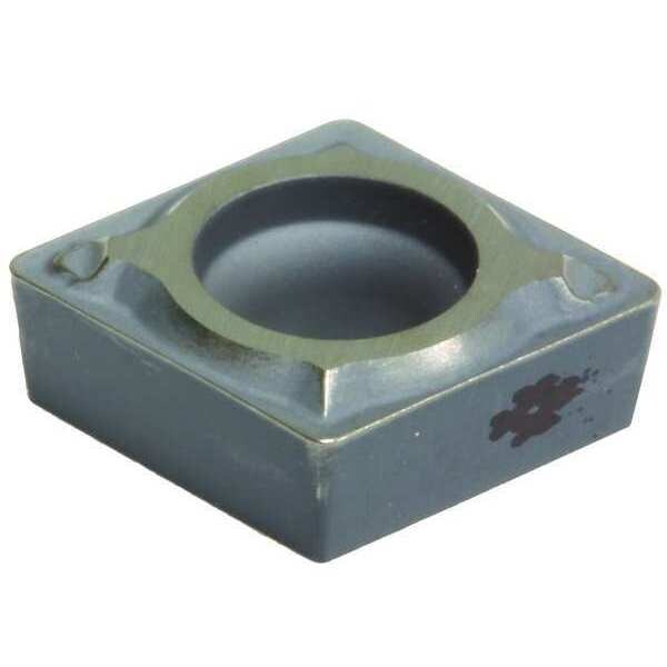 Diamond Turning Insert, Diamond, 1/4 in, DCMT, 55  Degrees, 0.0079 in, Cermet