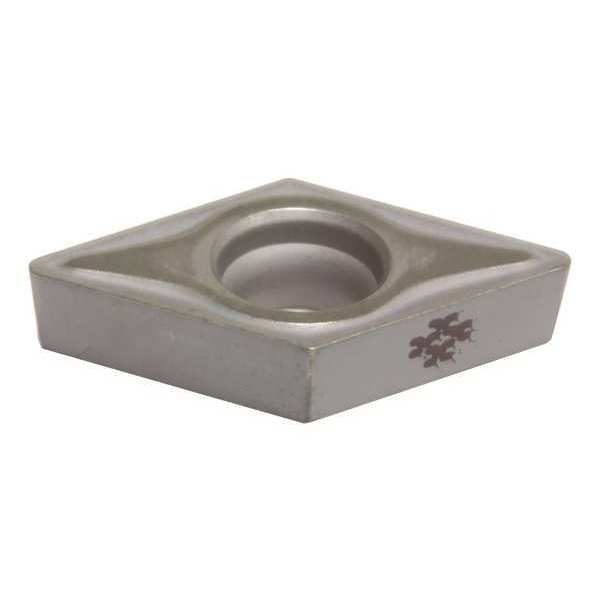 Turning Insert, Diamond, 0.375 in., DCMT, 1/32 in, Carbide