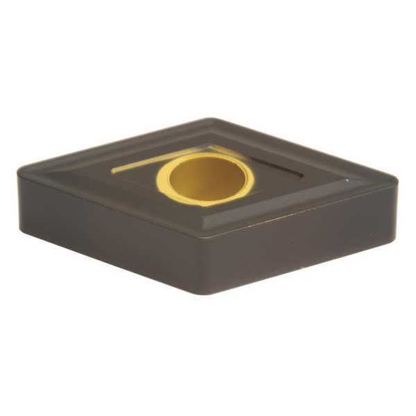 Diamond Turning Insert, Diamond, 1/2 in, DNMG, 55  Degrees, 1/64 in, Carbide