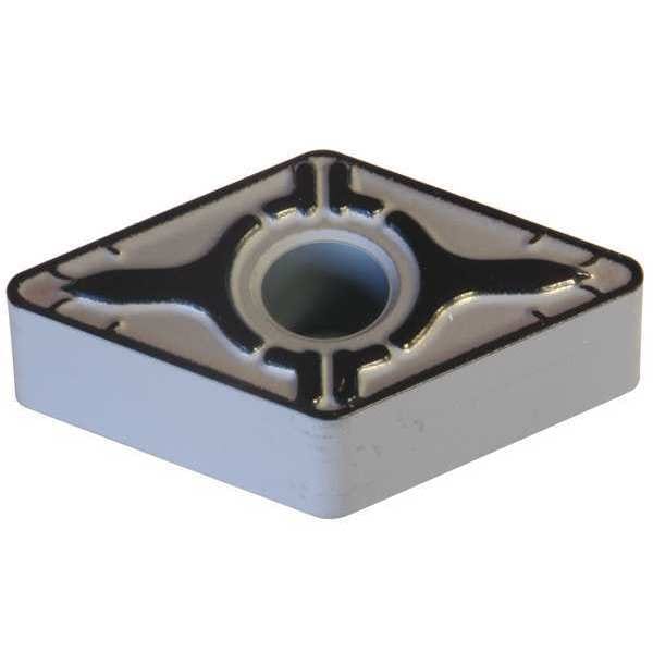 Diamond Turning Insert, Diamond, 1/2 in, DNMG, 55  Degrees, 1/64 in, Carbide