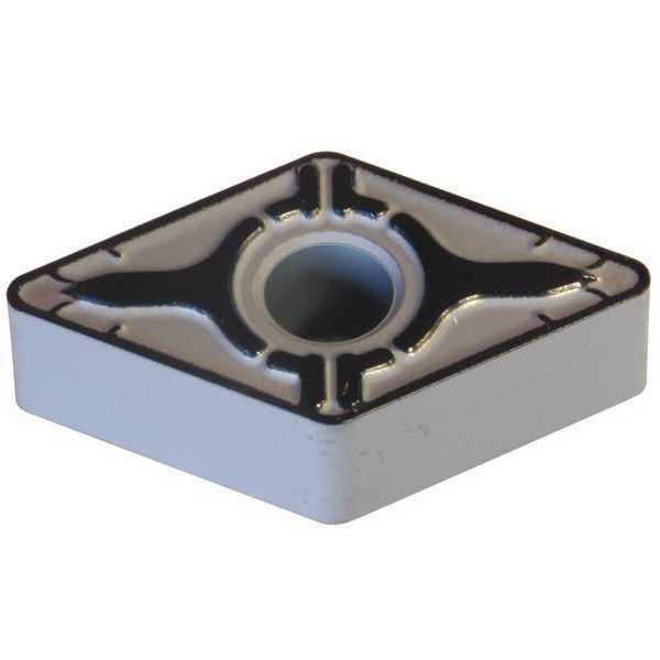 Diamond Turning Insert, Diamond, 1/2 in, DNMG, 55  Degrees, 3/64 in, Carbide