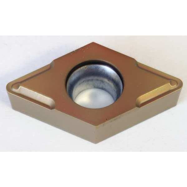 Diamond Turning Insert, Diamond, 3/8 in, DCMT, 55  Degrees, 1/32 in, Cermet