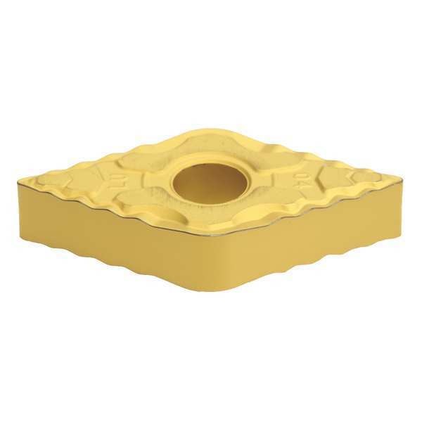 Diamond Turning Insert, Diamond, 1/2 in, DNMG, 55  Degrees, 1/32 in, Carbide