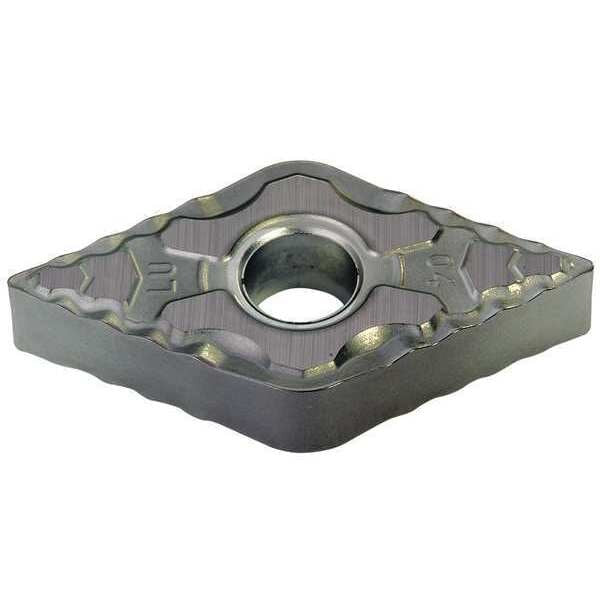 Diamond Turning Insert, Diamond, 1/2 in, DNMG, 55  Degrees, 1/32 in, Cermet