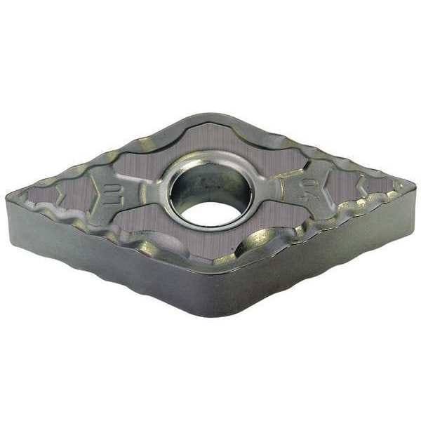 Diamond Turning Insert, Diamond, 1/2 in, DNMG, 55  Degrees, 1/64 in, Cermet