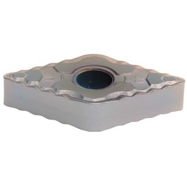 Diamond Turning Insert, Diamond, 1/2 in, DNMG, 55  Degrees, 3/64 in, Cermet