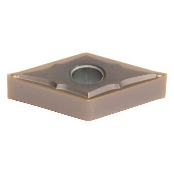 Diamond Turning Insert, Diamond, 1/2 in, DNMG, 55  Degrees, 1/64 in, Carbide