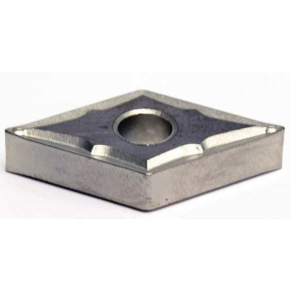 Diamond Turning Insert, Diamond, 1/2 in, DNMG, 55  Degrees, 1/64 in, Cermet
