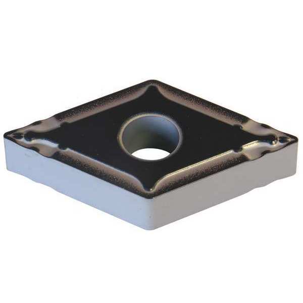 Diamond Turning Insert, Diamond, 1/2 in, DNMG, 55  Degrees, 1/32 in, Carbide