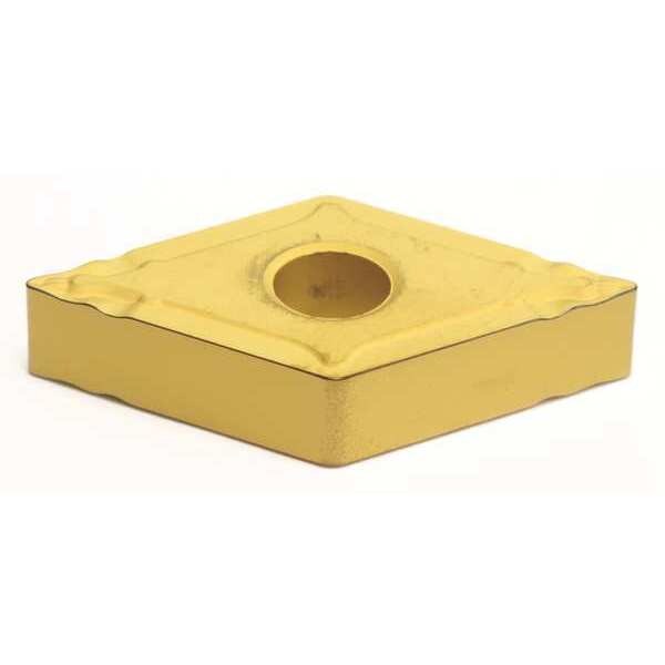 Diamond Turning Insert, Diamond, 1/2 in, DNMG, 55  Degrees, 3/64 in, Carbide