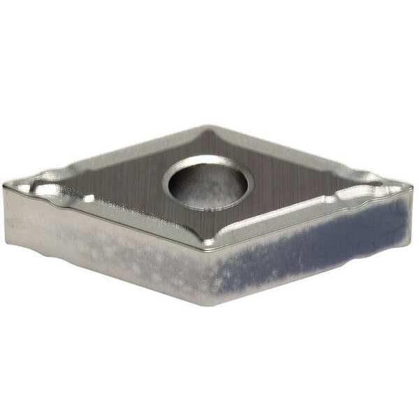 Diamond Turning Insert, Diamond, 1/2 in, DNMG, 55  Degrees, 1/64 in, Cermet