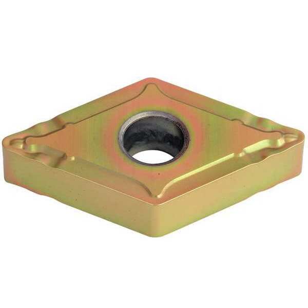 Diamond Turning Insert, Diamond, 1/2 in, DNMG, 55  Degrees, 1/64 in, Cermet