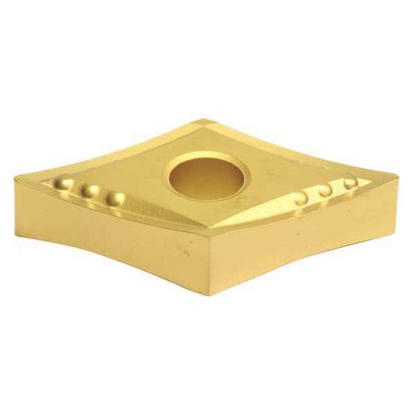Turning Insert, Diamond, 0.5 in., DNMG, 1/64 in, Carbide