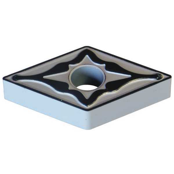Diamond Turning Insert, Diamond, 1/2 in, DNMG, 55  Degrees, 1/32 in, Carbide