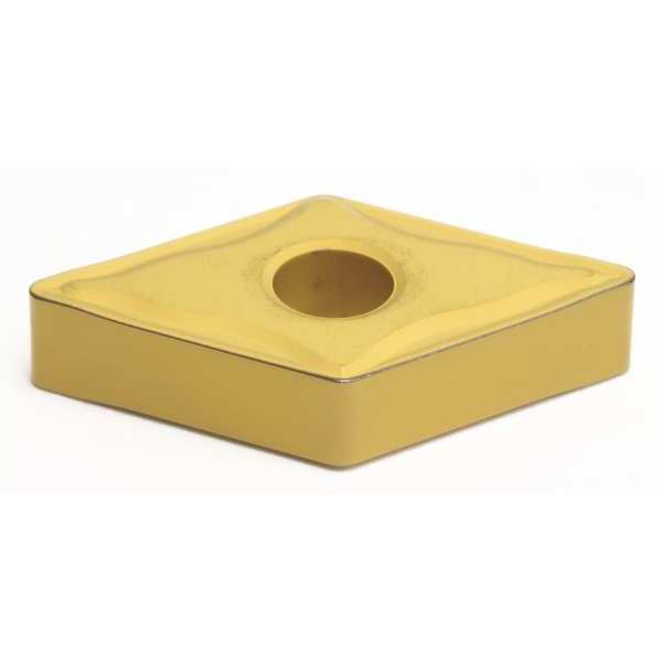Diamond Turning Insert, Diamond, 1/2 in, DNMG, 55  Degrees, 1/32 in, Carbide
