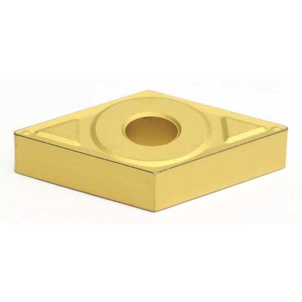 Diamond Turning Insert, Diamond, 1/2 in, DNMG, 55  Degrees, 1/32 in, Carbide