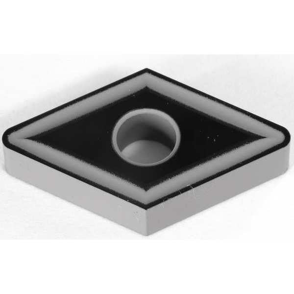 Diamond Turning Insert, Diamond, 5/8 in, DNMG, 55  Degrees, 3/64 in, Carbide