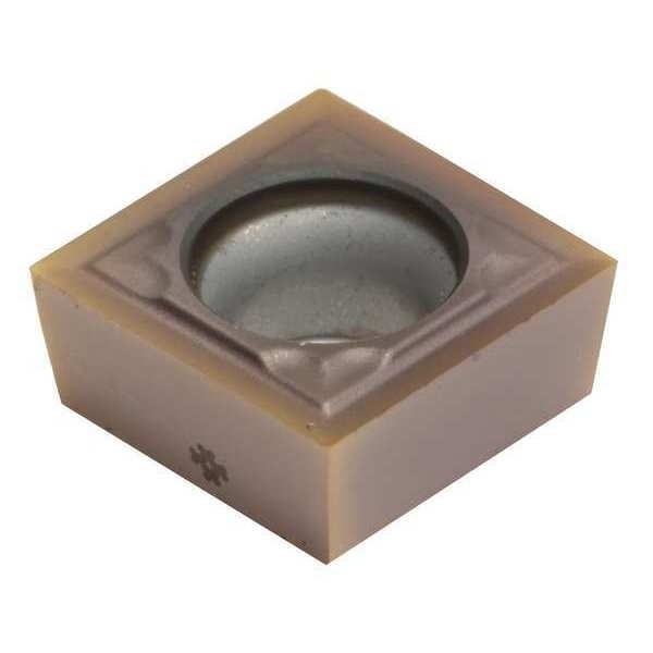 Square Turning Insert, Square, 3/8 in, SCGT, 0.0079 in, Carbide