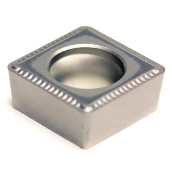 Square Turning Insert, Square, 3/8 in, SCMT, 1/64 in, Cermet