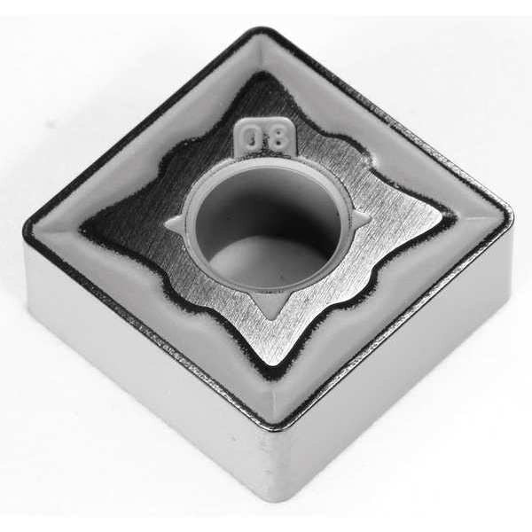 Turning Insert, Square, 0.625 in., SNMG, 3/64 in, Carbide