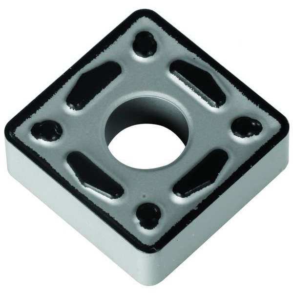 Square Turning Insert, Square, 3/8 in, SNMG, 1/32 in, Carbide