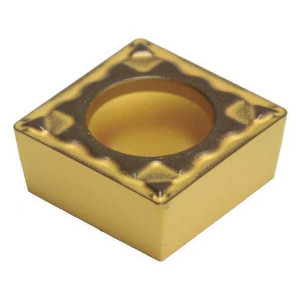 Square Turning Insert, Square, 3/8 in, SCMT, 1/32 in, Carbide