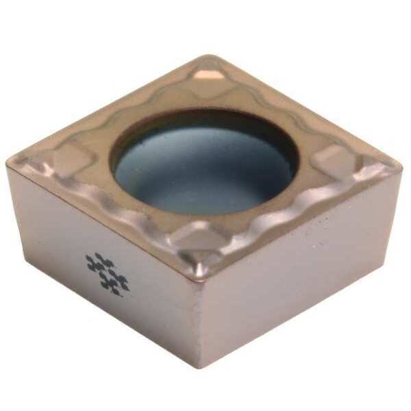 Square Turning Insert, Square, 3/8 in, SCMT, 1/64 in, Cermet