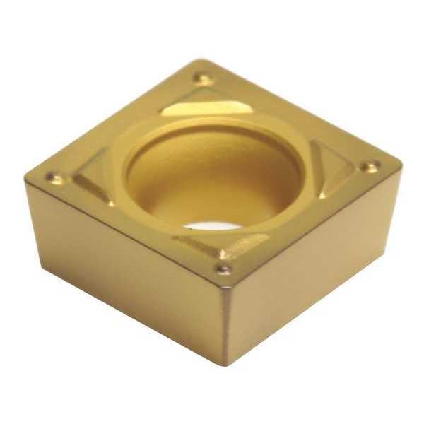 Square Turning Insert, Square, 3/8 in, SCMT, 1/32 in, Carbide