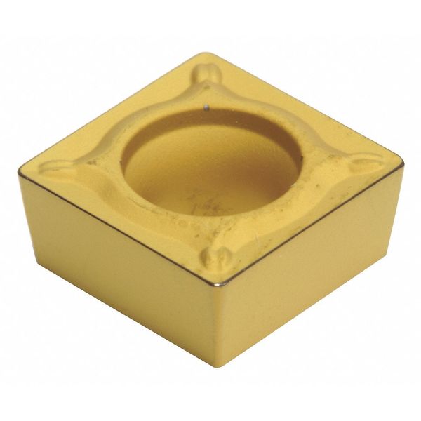 Turning Insert, Square, 0.375 in., SCMT, 1/32 in, Carbide
