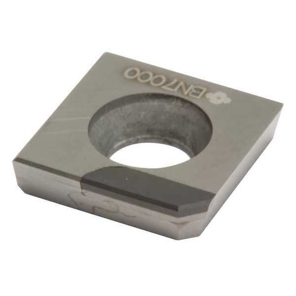 Square Turning Insert, Square, 1/2 in, SNEW, CBN