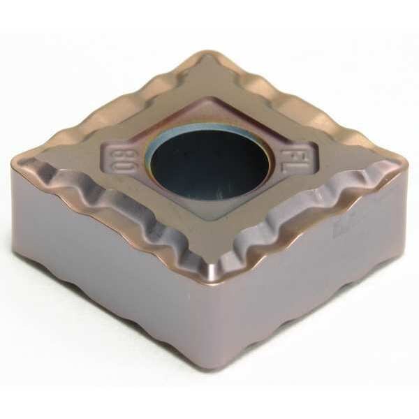 Square Turning Insert, Square, 1/2 in, SNMG, 1/32 in, Cermet