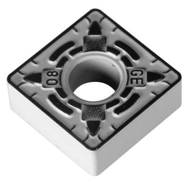 Square Turning Insert, Square, 1/2 in, SNMG, 1/16 in, Carbide